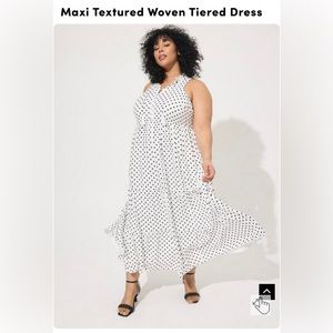 Torrid size 1 polka dot dress NWT
